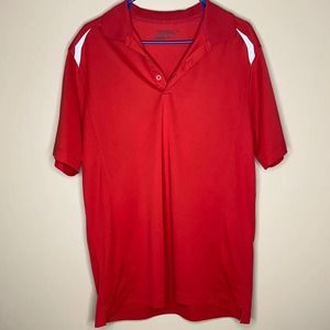 Nike Golf Red Tour Performance Polo Shirt